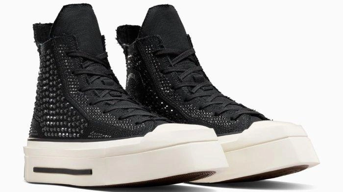 Sneakers Bahan Kanvas Dibalut Swarovski, Bentuk Ekspresi Mereka yang Berani Ambil Risiko