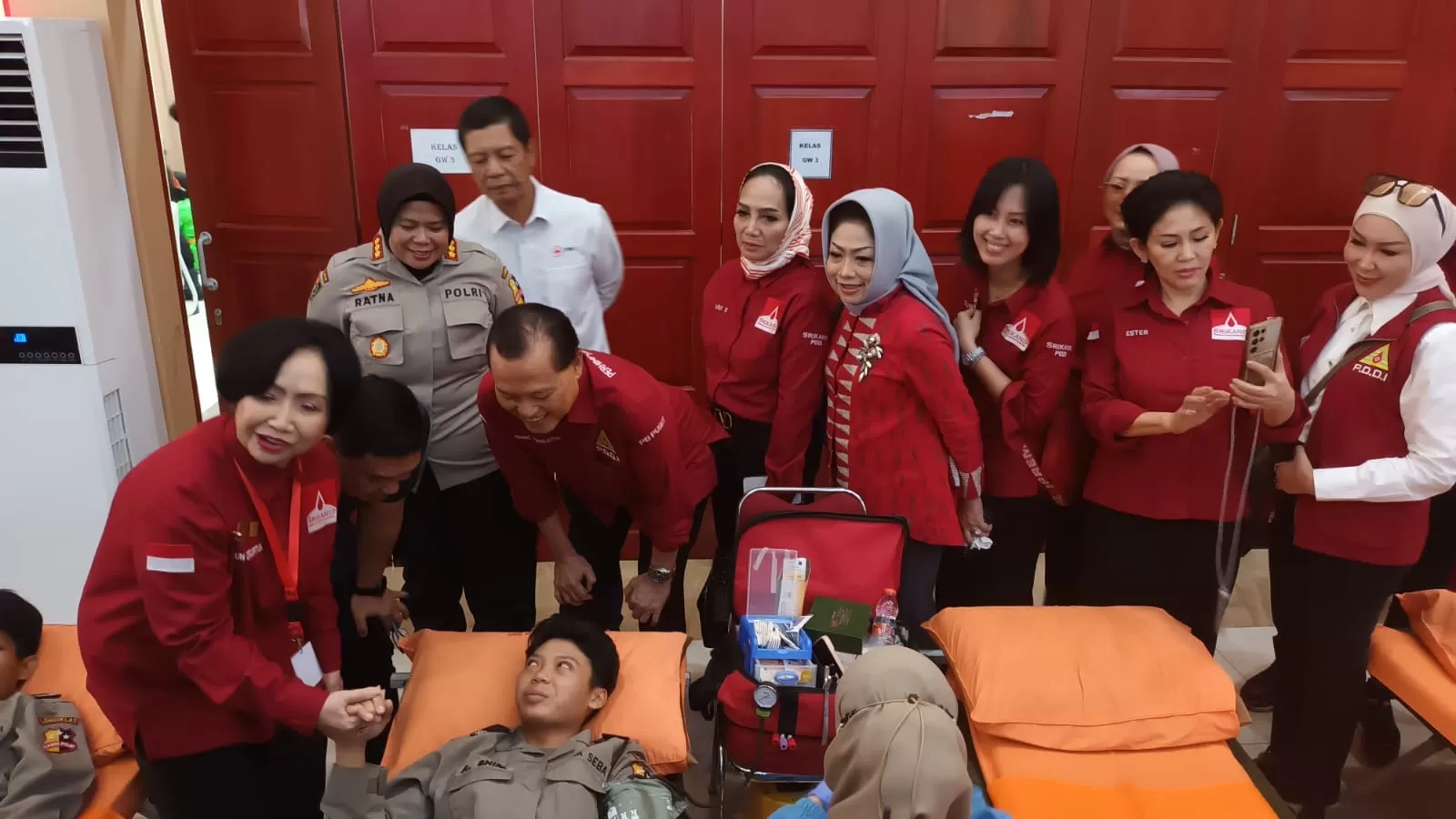 Gelar Donor Darah di Sekolah Polwan, PMI Targetkan Dapat 300 Kantong