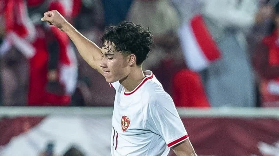 Piala Asia U-23: Indahnya 2 Gol Kelas Dunia Rafael Struick Robek Gawang Korea Selatan