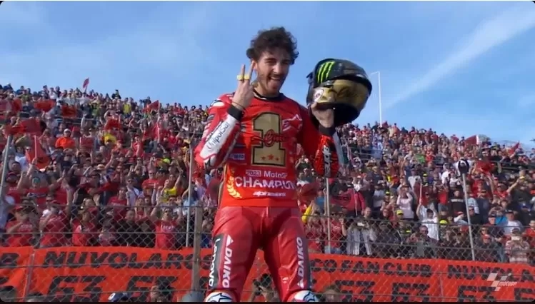 Francesco Bagnaia Menangi Balapan Dramatis di GP Spanyol