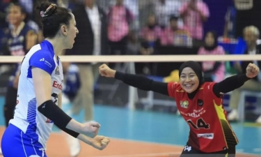 Jakarta Pertamina Enduro Beri Kekalahan Kedua Gresik Petrokimia Pupuk, Gia Langsing Nyekel dengan Tim