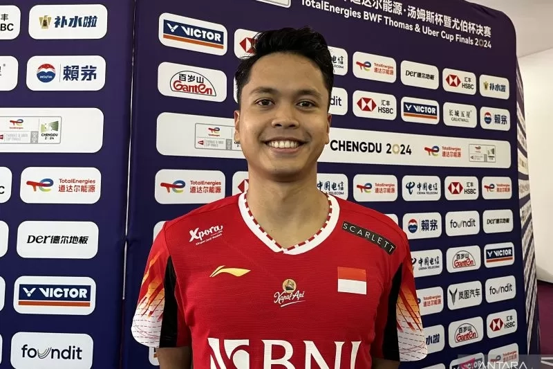 Timnas Bulu Tangkis Indonesia Fokus Raih Posisi Puncak Grup Piala Thomas-Uber 2024