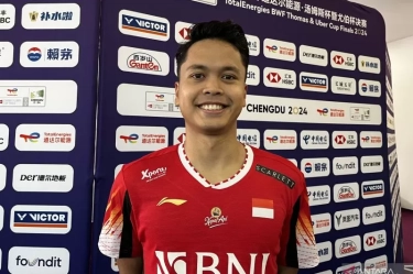 Timnas Bulu Tangkis Indonesia Fokus Raih Posisi Puncak Grup Piala Thomas-Uber 2024