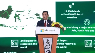 Menko Luhut Pastikan Microsoft Nggak Akan Rugi Investasi di RI