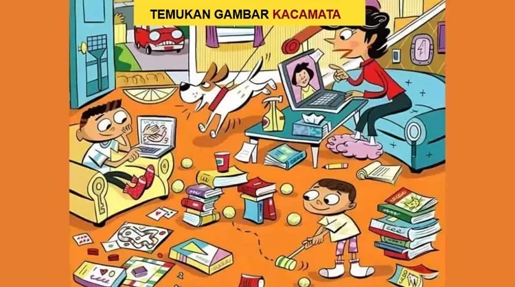 Tes Penglihatan: Temukan Gambar Kacamata dalam Gambar Kurang dari 6 Detik, Apakah Berhasil?