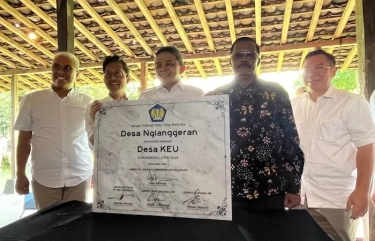 Kemenkeu Tetapkan Desa Nglanggeran jadi Desa Keuangan Pertama di Indonesia