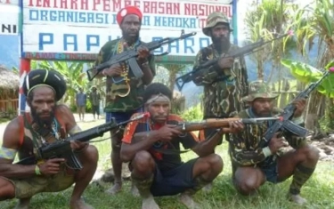 Prajurit Satgas Yonif 527/BY Ditembaki OPM saat Patroli di Bibida Paniai