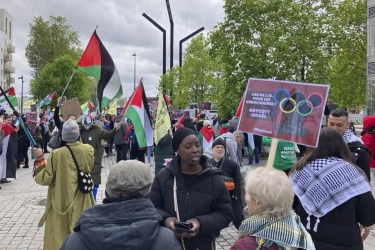 Ratusan Demonstran di Prancis, Tolak Partisipasi Israel di Olimpiade Paris 2024, Tuntut Perilaku yang Sama Seperti Rusia