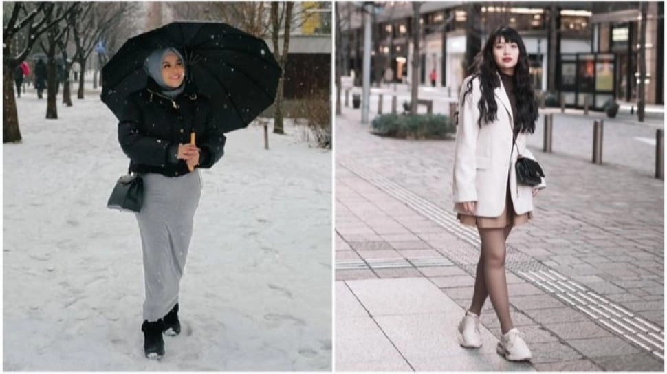 Adu Gaya OOTD di Luar Negeri Aurel Hermansyah dan Ghea Indrawari, Siapa Lebih Keren?