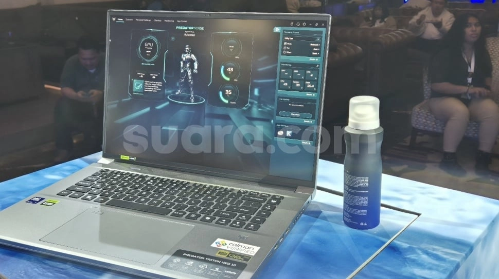 Predator Triton Neo 16, Laptop Gaming Tipis dan Anti-Panas, Harga Mulai Rp31 Jutaan