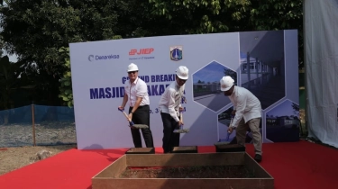 Usai Runtuh Dilahap Api, JIEP Garap Proyek Masjid Terbesar di Jaktim