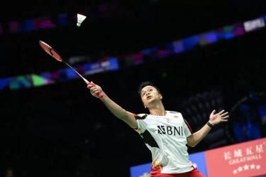 Ginting Akui Tak Bisa Atasi Gempuran Shi Yu Qi, Tim Thomas Indonesia Ketinggalan 0-1 dari Tiongkok