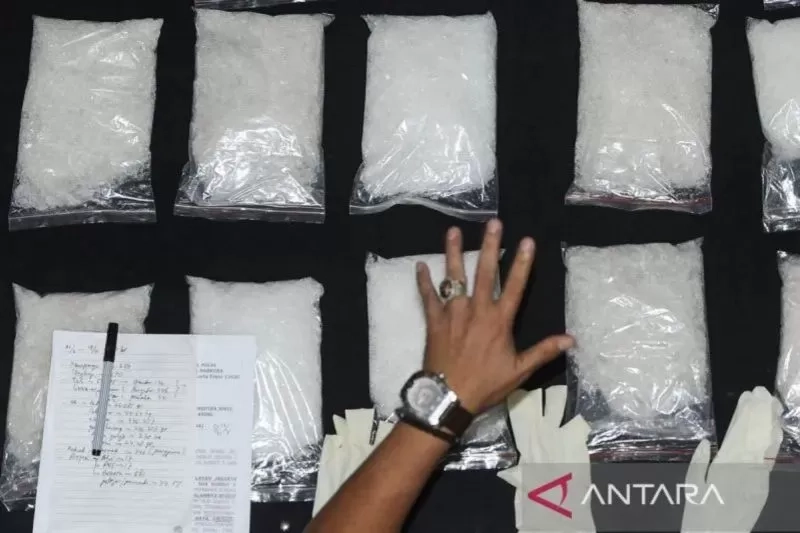 Polri Berhasil Sita 3,78 Ton Sabu, 11,45 Ton Kokain dan 1,2 Juta Butir Ekstaksi