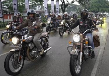Rider Royal Enfield Gelar Halal Bihahal 2024, Presiden RORI: Terus Jaga Silaturahmi