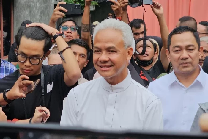 Prabowo-Gibran Siapkan Jatah 40 Menteri, Ganjar: Undang-Undang Sudah Membatasi