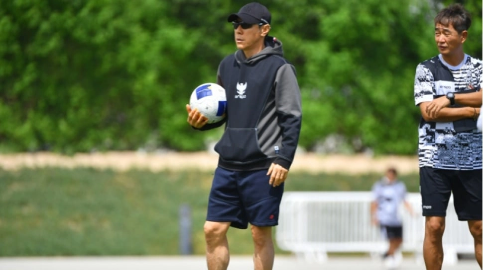 Lapangan Latihan Timnas Indonesia di Paris di Bawah Standar, Begini Keluhan Shin Tae-yong