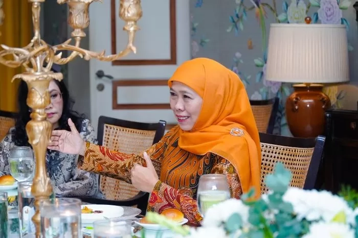 Pastikan Maju Lagi Bareng Emil Dardak Di Pilkada Jatim, Khofifah: Saya Merasa Nyaman