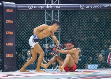 Charles Ebu Juara Baru, Berkat Perjuangan Habis-habisan dalam One Pride MMA 78
