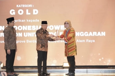 Serahkan 14 Penghargaan untuk PLN IP, Wapres Apresiasi Kontribusi BUMN, BUMDes, dan Swasta Bantu Capai Target Pembangunan