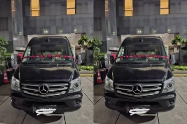 Penampakan Mobil Mercedes Benz Milik Syahrul Yasin Limpo yang Disita KPK