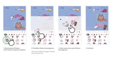 LY Corporation Rilis Fitur “Merangkai Stiker” untuk LINE Stickers, Lucu-lucu Lho!