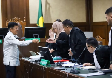 Jadi Saksi Sidang Kasus Korupsi LNG Pertamina, JK Bingung Mengapa Karen Menjadi Terdakwa