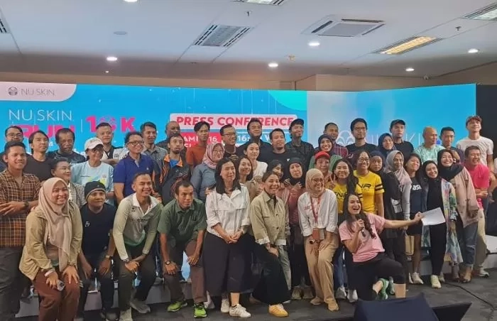 Lomba Lari Massal Jalan Raya Nu Skin Run Dukung Sport Tourism dan Gaya Hidup Bugar