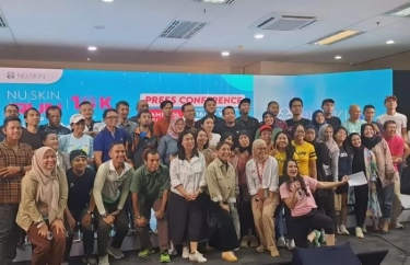 Lomba Lari Massal Jalan Raya Nu Skin Run Dukung Sport Tourism dan Gaya Hidup Bugar