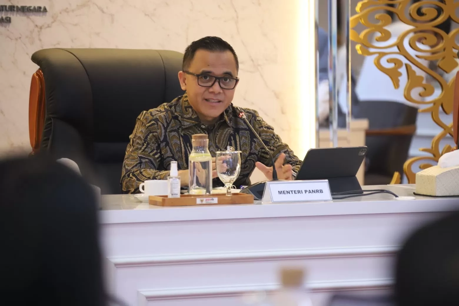 Menteri PANRB Bahas Progres Pengadaan PPPK dan Platform Digital Manajemen ASN Bersama BKN