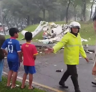 Kemenhub Sebut Pesawat Jatuh di BSD Milik Indonesia Flying Club