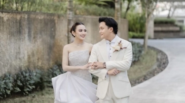 Glamor Tanpa Terlihat Berlebihan, Detail Gaun Mahalini Diungkap Sang Desainer