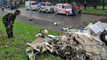 Pesawat Jatuh di BSD Milik Komunitas Pecinta Penerbangan Telan Korban Jiwa, Kemenhub Menyampaikan Duka Cita