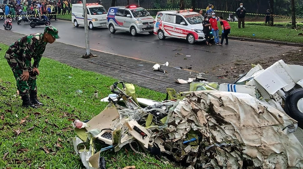 Pesawat Jatuh di BSD Buatan Italia Punya Harga Fantastis