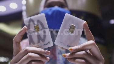 Harga Emas Antam Masih Anjlok Hari Ini