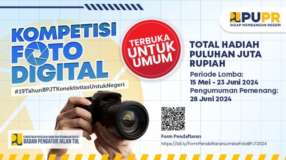 Rebut Hadiah Total Puluhan Juta, Ayo Ikut Kompetisi Foto Digital #19TahunBPJTKonektivitasUntukNegeri!