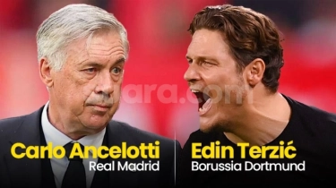 Carlo Ancelotti vs Edin Terzic, Pelatih Kaya Pengalaman Versus Juru Taktik Bau Kencur