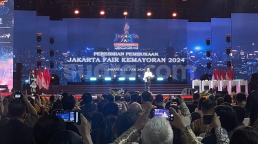 Presiden Jokowi Resmikan Pembukaan Jakarta Fair 2024