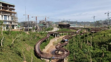 IKN Jadi Pendorong Penyerapan Kapasitas Industri Bahan Bangunan,  Gunakan Semen dengan Konsep Berkelanjutan