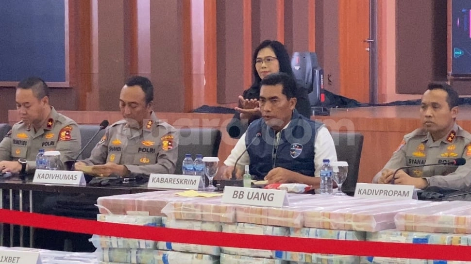 Fantastis! Bareskrim Bongkar 3 Website Judi Online Kakap, Transaksinya Tembus Rp1,414 Triliun