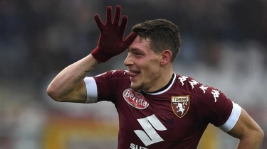 Dibeli Como 1907, Harga Pasar Andrea Belotti Ternyata Tak Beda Jauh dengan Thom Haye