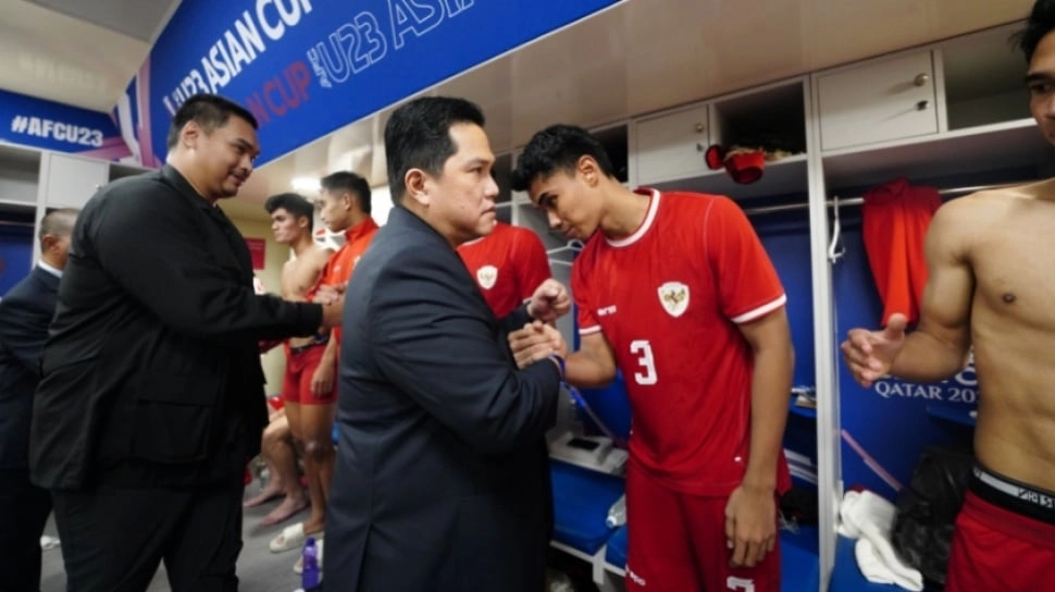 Timnas Indonesia Gabung Grup Neraka, Erick Thohir: Jangan Kasih Kendor... Bola Itu Bundar