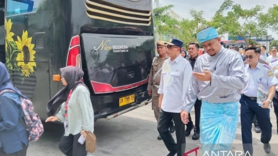 Terminal Amplas Dikunjungi Menhub dan Walkot, Medan Jadi Kota Percontohan