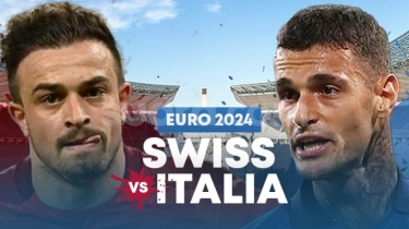 Prediksi Swiss vs Italia, 16 Besar Euro 2024 Malam Ini: Head to Head, Susunan Pemain, Live Streaming