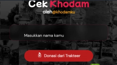 Hasilnya Tuyul Mulet? Ini Link dan Cara Cek Khodam Online Gratis dengan Nama