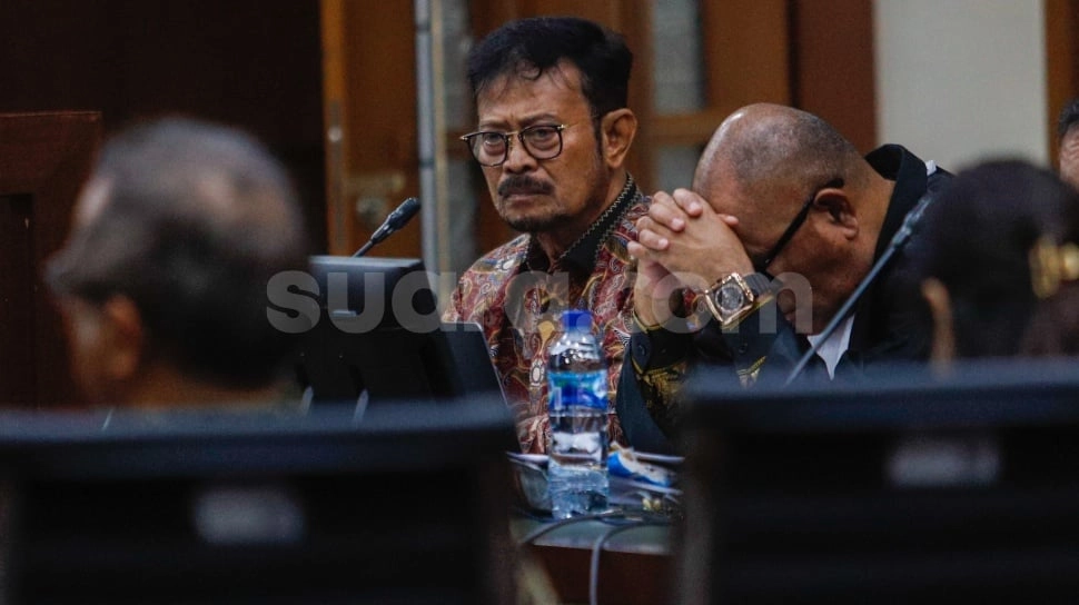 Dengan Suara Bergetar, SYL Klaim Rumahnya Masih Kebanjiran dan Tak Bisa Disogok Orang