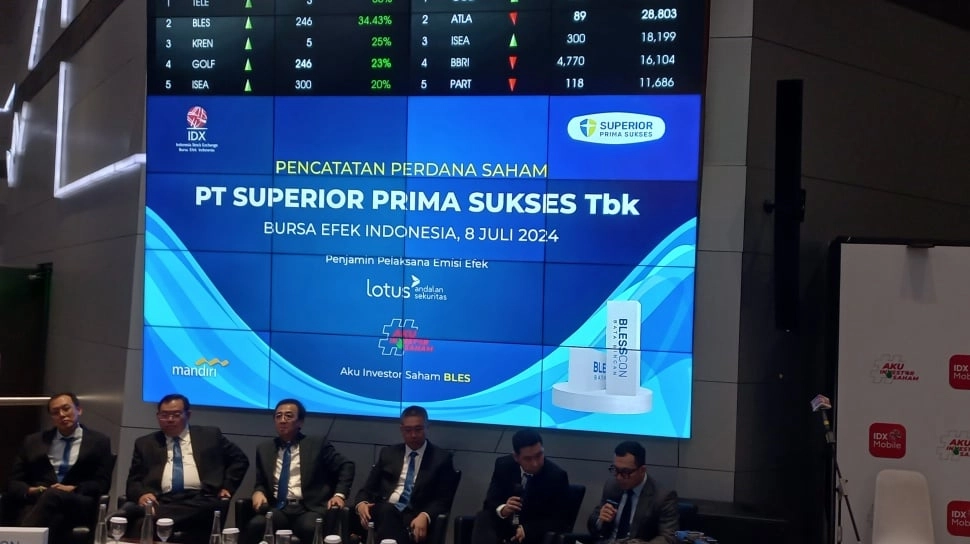 Emiten Bata Ringan (BLES) Resmi IPO, Kantongi Dana Segar Rp 264 Miliar