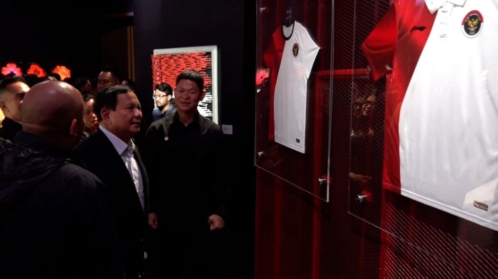 Prabowo Kasih Nilai Jersey Karya Didit Buat Olimpiade: Bagus Sih..