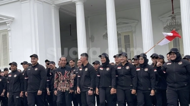 Lepas Kontingen Olimpiade Paris, Jokowi ke Atlet: Rakyat Ingin Bendera Merah Putih Berkibar di Arena