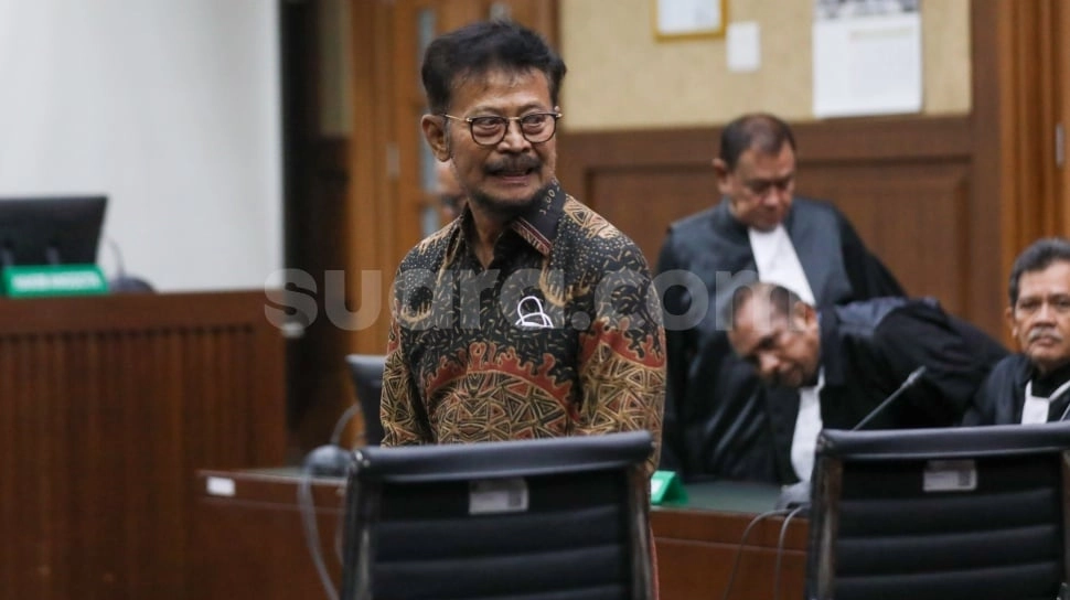 Divonis Ringan 10 Tahun Bui, SYL Puji-puji Jokowi dan Surya Paloh
