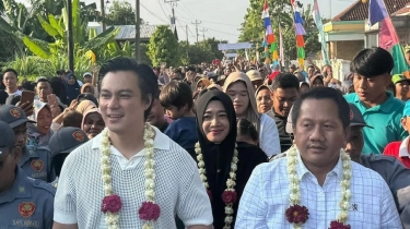 Dampingi Crazy Rich Joko Suranto Resmikan Taman, Baim Wong: Berasa Jadi Cawagub!